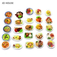 jo house 1pc mini dish plate 112 dollhouse minatures model dollhouse accessories