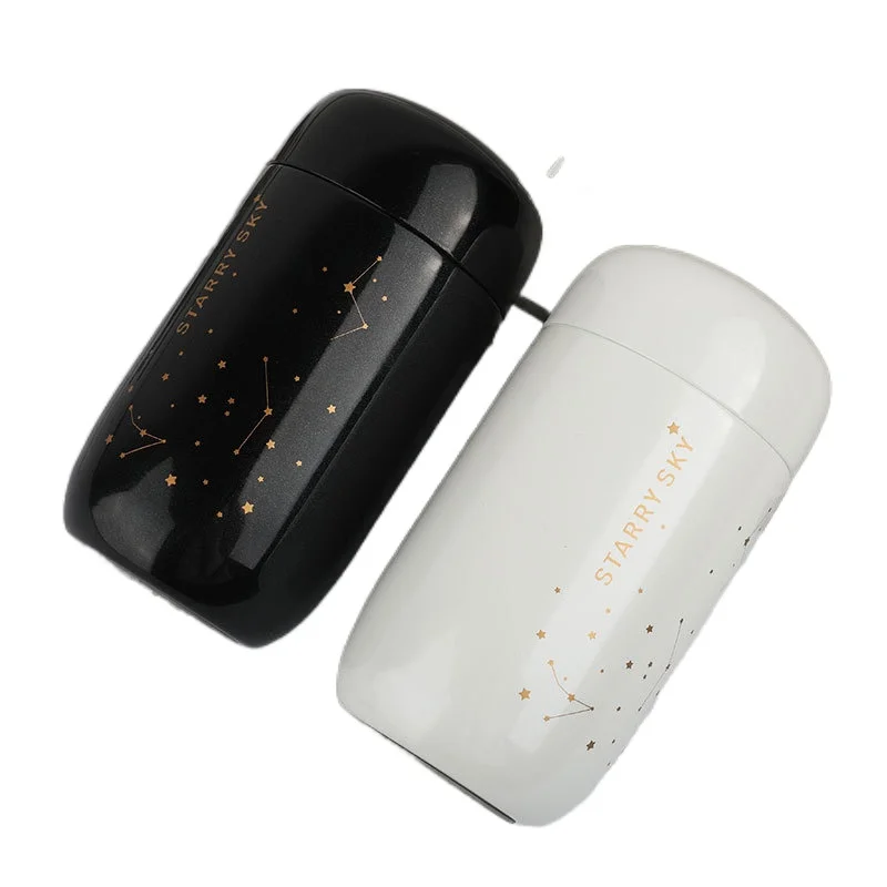 

200ml Double Wall Thermos Bottle Starry Sky Mini Small Capacity Coffee Mug Stainless Steel Vacuum Flask Thermo Portable Cup Gift