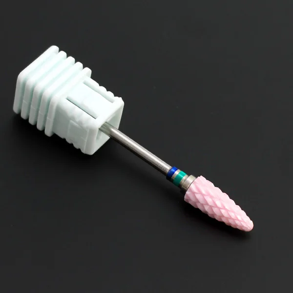 Pink-1 ERUIKA, 1 шт., фреза, керамический сверло для ногтей, электрические маникюрные машинки, педикюр, инструмент для маникюра - Цвет: Pink-1