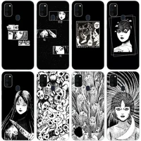 Junji Ito Tees Horror Case for Samsung Galaxy M11 M12 M21 M30S M31S M32 M51 2017 Core Plus 2018 Cover