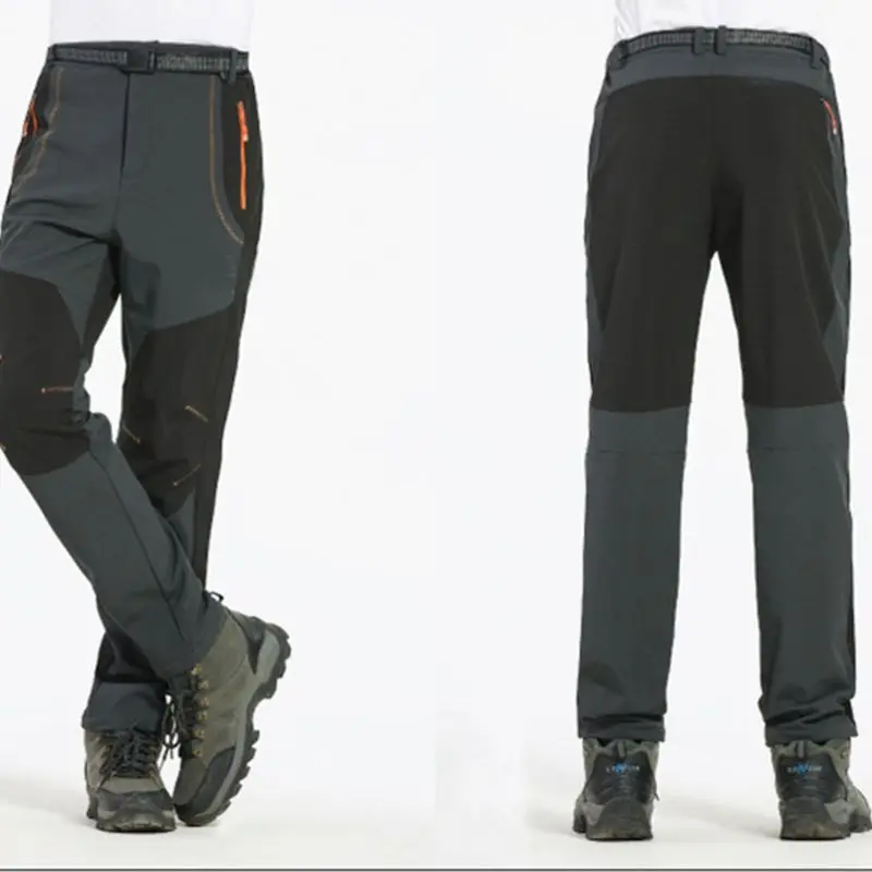 Мужские и женские уличные водонепроницаемые походные брюки из мягкого материала