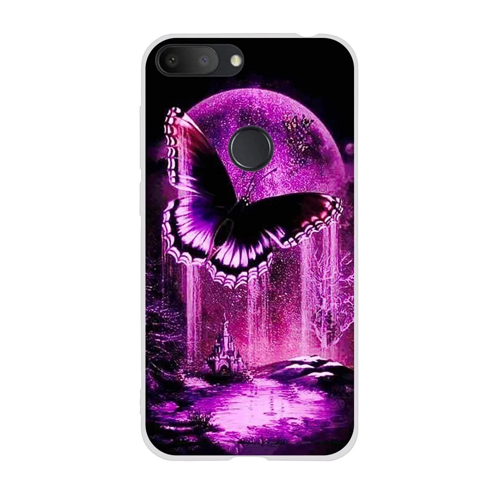 23 Sof ТПУ чехол для Alcatel 1 S 1 S мультфильм Кот милый узорчатый силиконовый чехол для алькателса 1 S защитный чехол для телефона - Цвет: 23