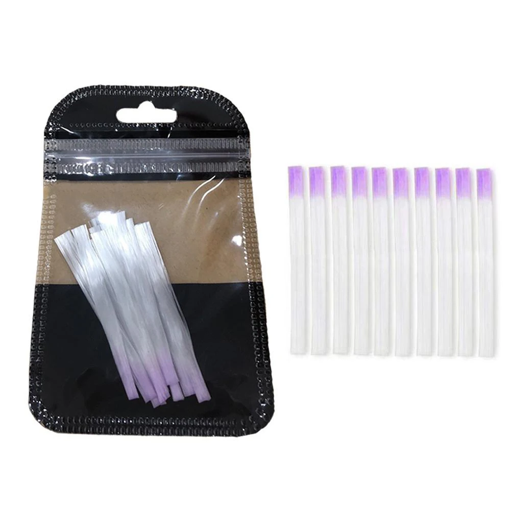 10 шт. форма ногтей стеклоткани быстрая для наращивания Акриловые Советы волокна