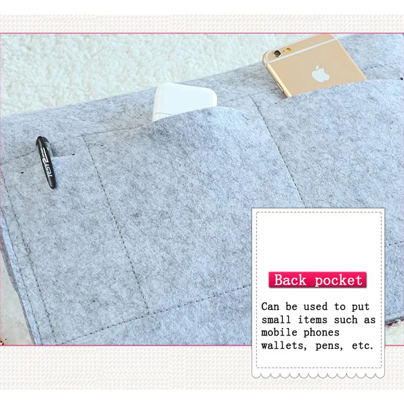 Шерстяной войлок Ультратонкий Тонкий ноутбук сумка для Macbook Pro retina 11 12 13 15 14 чехол