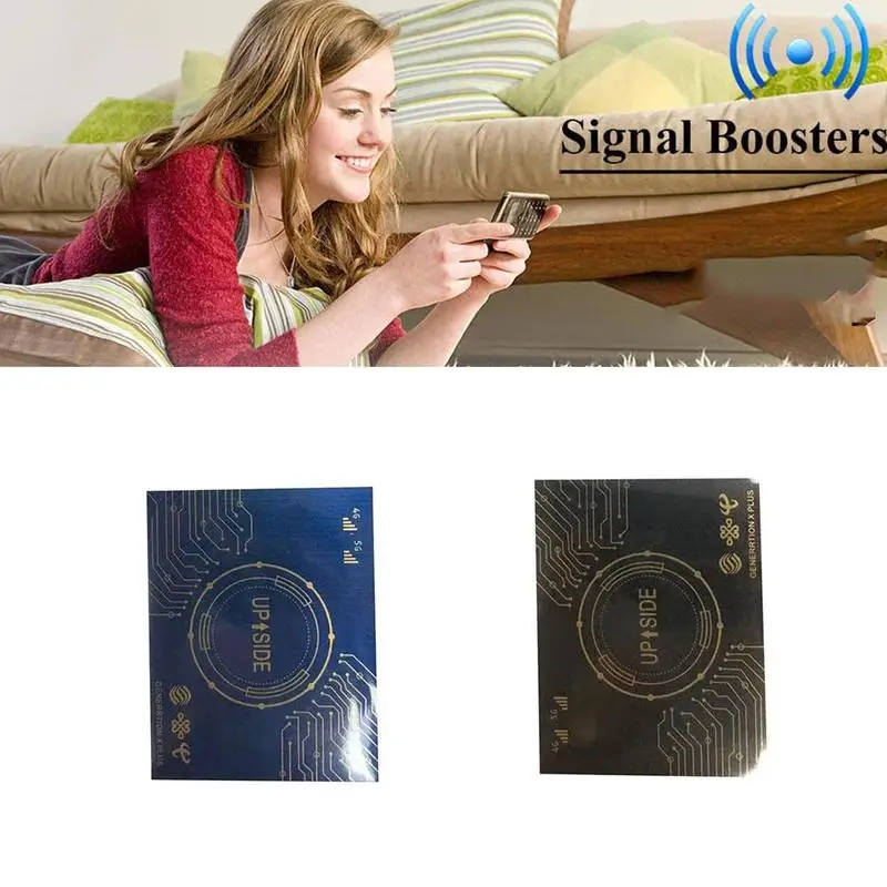 

Back Cell Phone Signal Enhance Stickers Outdoor Internet Amplifier Signal Antenna Camping Booter Enhancer Tools T5W7