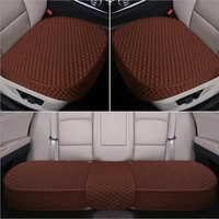 6 colors flax car seat cover non slip cushion pads for acura interior accessories auto goods breathable chairs automobile mats