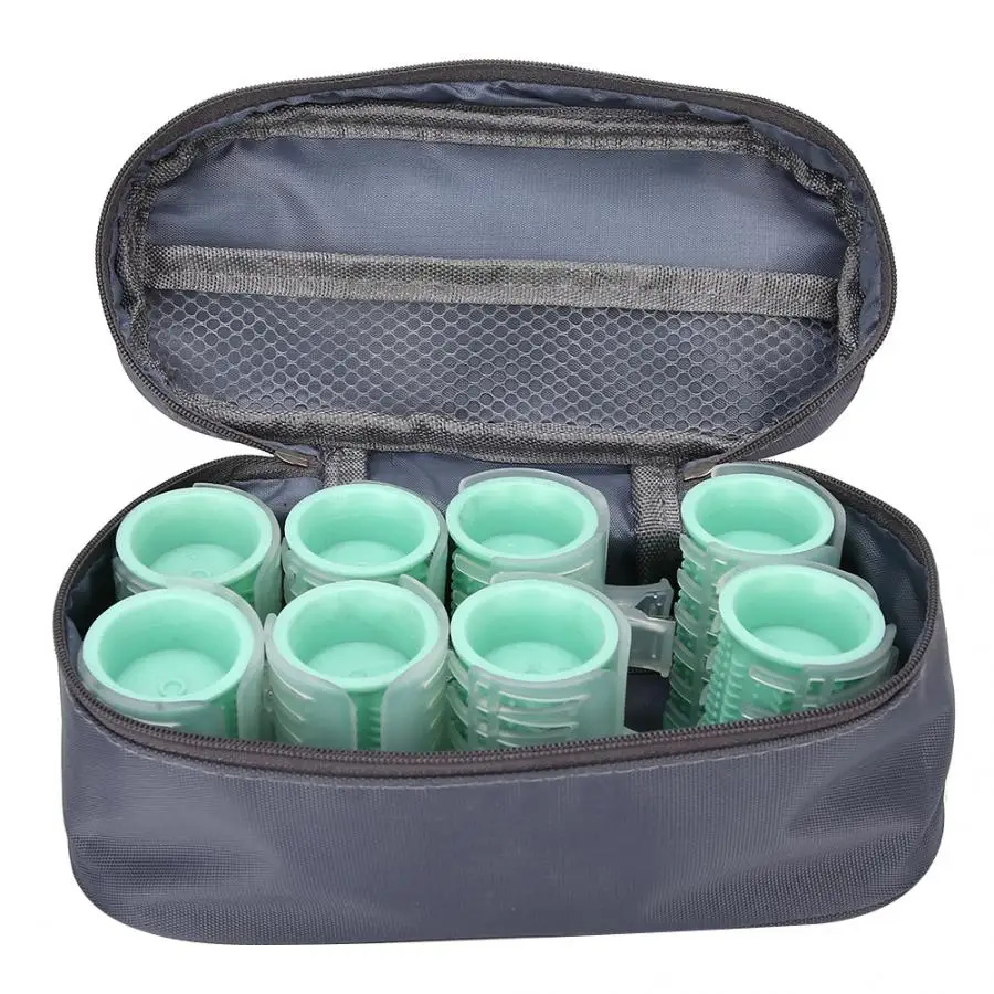 

Hair Rollers 8pcs Hair Roller Clips Hair Fixing Rollers Hair Dressing Styling Tool Accessory Green Magic Hair Curlers