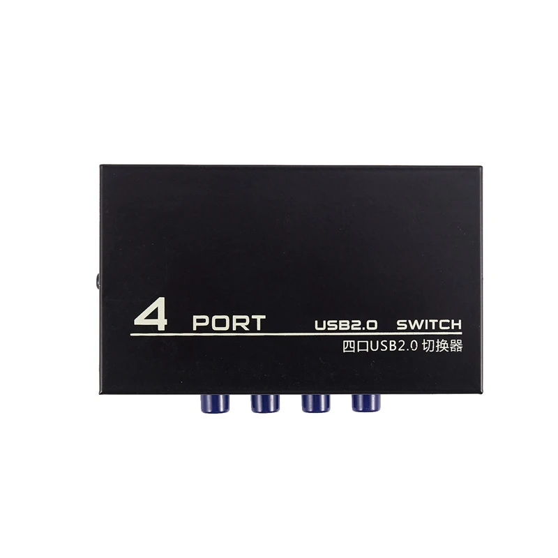 Металлический коммутатор с 4 портами Usb 2 0 | Электроника
