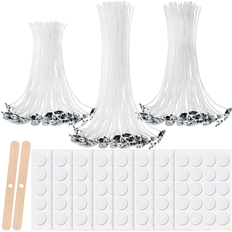 150 рубашка для девочек из хлопка в форме свечи Фитили с основанием 2 предметов