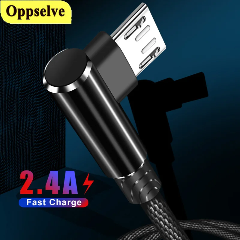 Кабель Micro USB Oppselve для быстрой зарядки зарядный кабель Samsung Xiaomi провод передачи