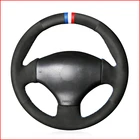 MEWANT черные замшевые чехлы на руль для Peugeot 206 1998-2005 206 SW 2003-2005 206 CC 2004 2005