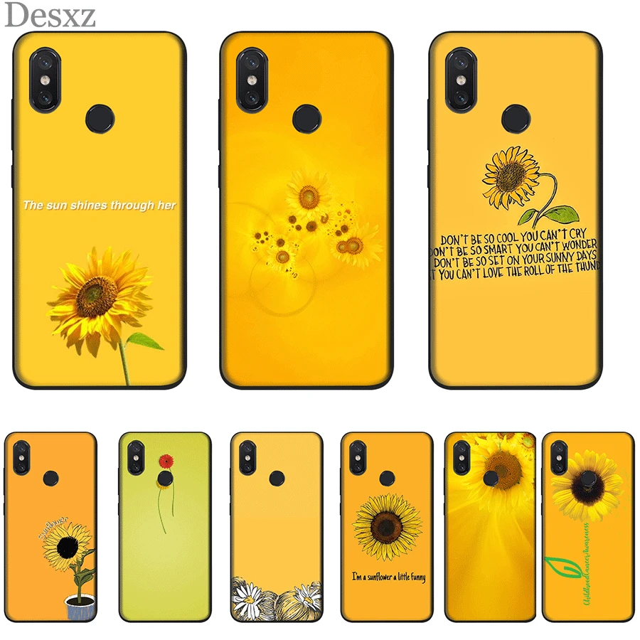 Чехол для мобильного телефона TPU Redmi версия 4 4X5 6 7 Pro 5A Prime Cover желтый
