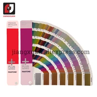 Pantone Color Chart GP1507 Premium Metallics Coated and metallics Coated Color Fan Deck Color Guide 601 Colors
