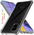 Силиконовый чехол для Samsung A72, A52, A30S, A10, A20, A50, A70, A40, полное покрытие подушки безопасности для Galaxy A32, A21S, A31, A51, A71, A01 Core, A11, A41