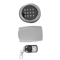 wireless keypad password switch 433mhz remote control and 433 receiver for garage gate door access control 433mhz