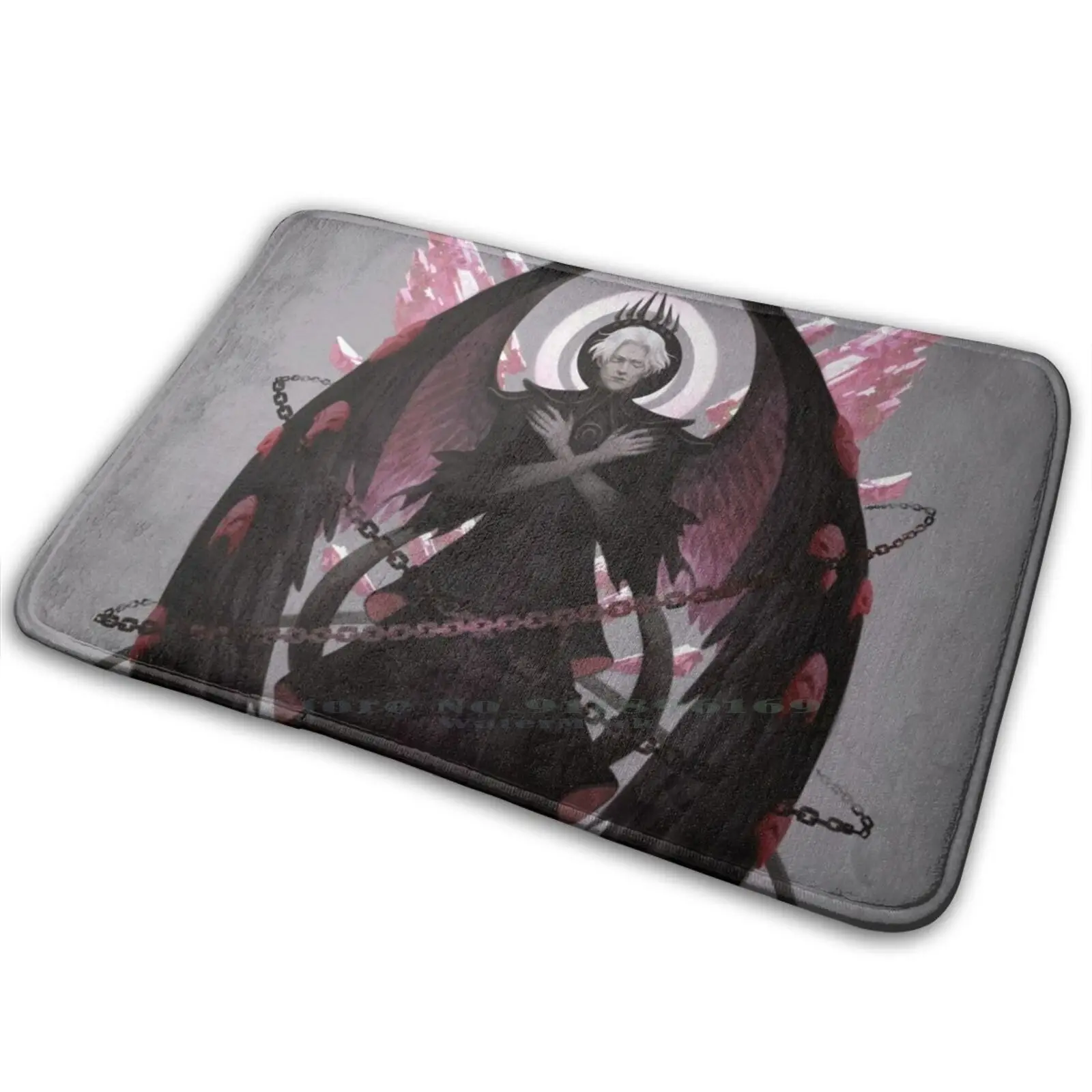 Коврик с переплетением нескользящий коврик для входной двери в спальню ffxv Ff14