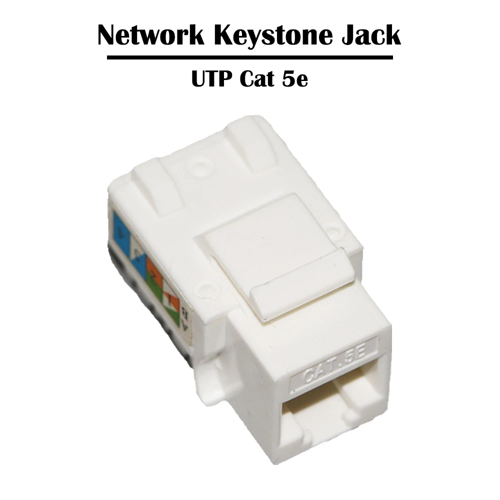 30 шт./лот UTP сети Keystone Jack Кот 3/ Cat 5e/ 6 Fluke тестер прошел RJ11 RJ45 Порты и разъёмы Ethernet