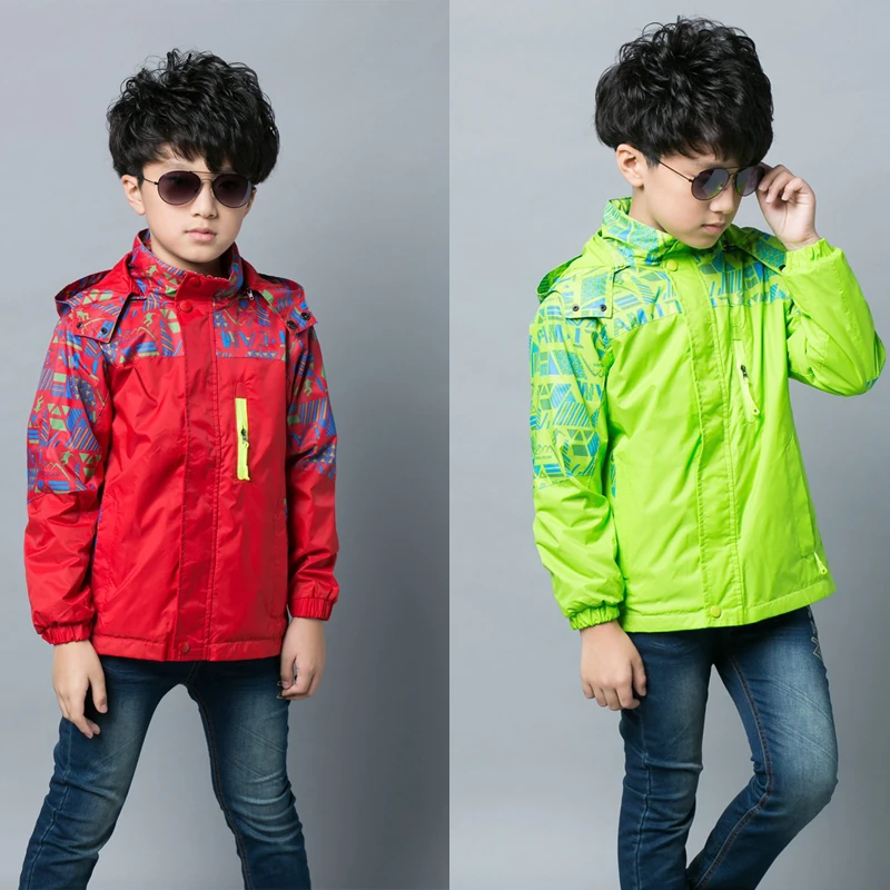 Детская уличная импульс одежда для многослойная куртка маленьких мальчиков и