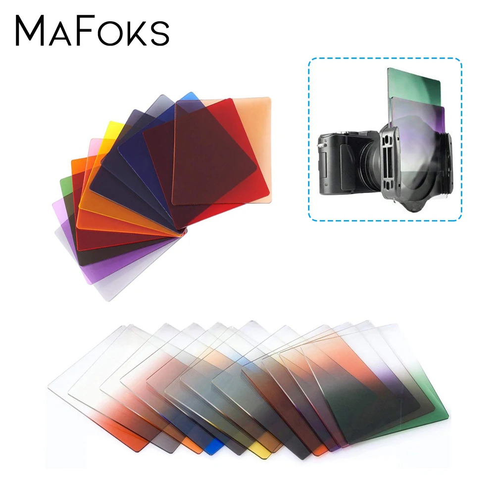 Градиентные полноцветные фильтры для объектива камеры нейтральная плотность