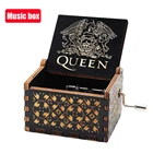 Оптовая продажа, музыкальная шкатулка всех моделей, Музыкальная шкатулка с рукояткой, Крестный отец, королева, музыкальная шкатулка Cajita на Рождество, день рождения, домашний декор, подарок