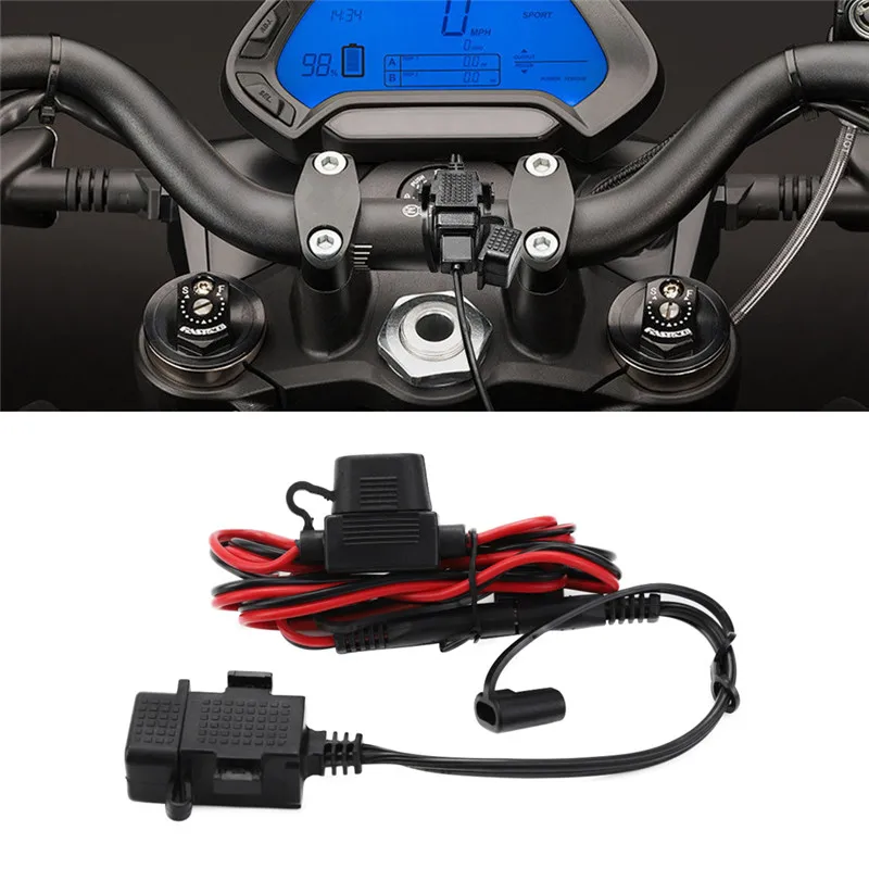 Переходник SAE на USB быстрый порт а с встроенным предохранителем