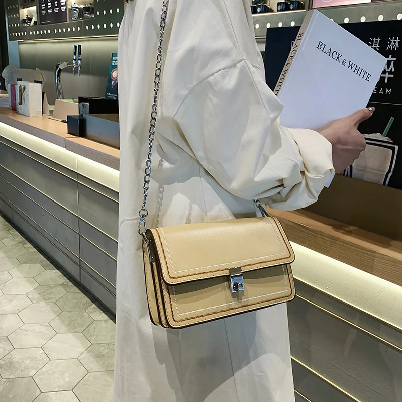 2019 новая Корейская версия джокера мини сумка модная цепь плеча ins маленькая