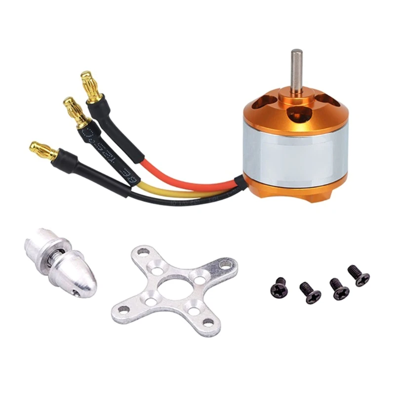 

KV1200/KV1400/KV2200/KV930 RC Quadcopter Motor Aircraft Toy Replacement Motor Model A2212 Brushless Motor for RC Drone A2UB