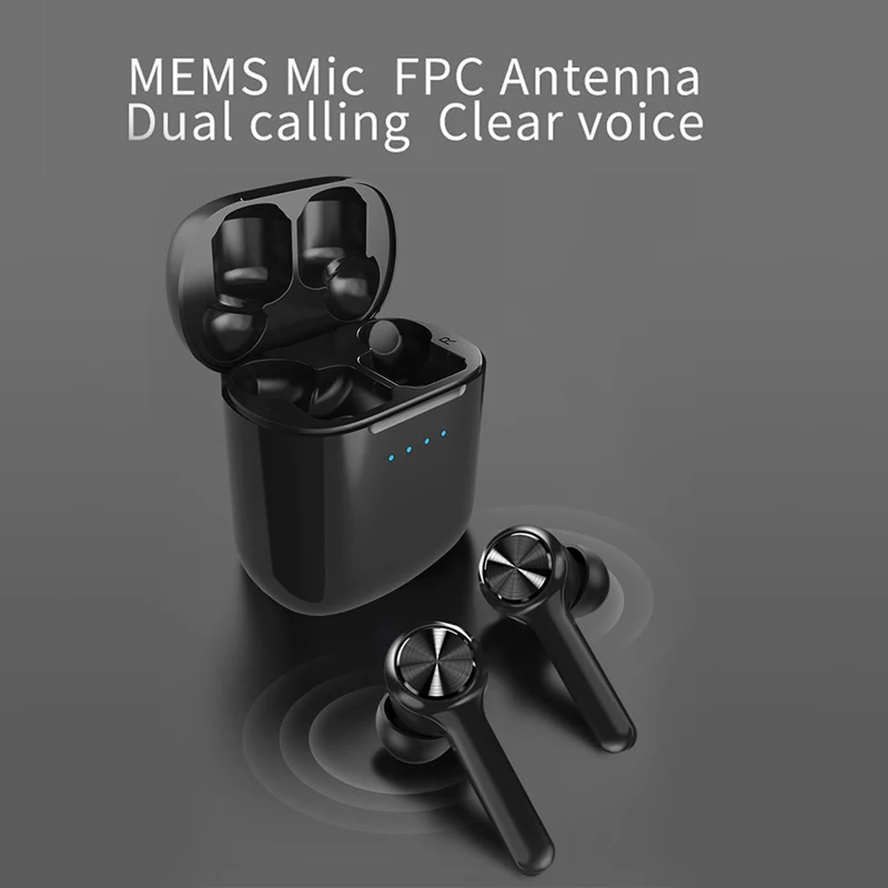 Pottnar новые TWS bluetooth-наушники гарнитура настоящие Беспроводные наушники с