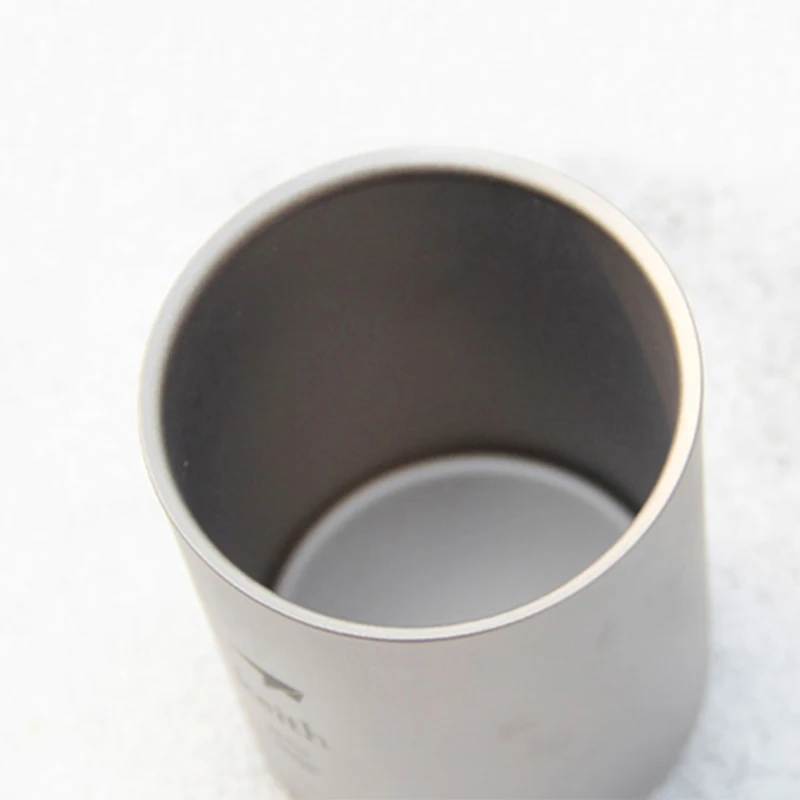 

300ml Keith Double Wall Insulated Titanium Cup Thermo Mug Water Bottle Drinkware Coffee Tea Mug Camping Cup Ti3302