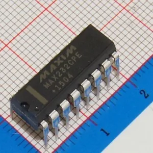 Straight plug MAX232CPE/MAX232EPE RS-232 interface IC DIP-16