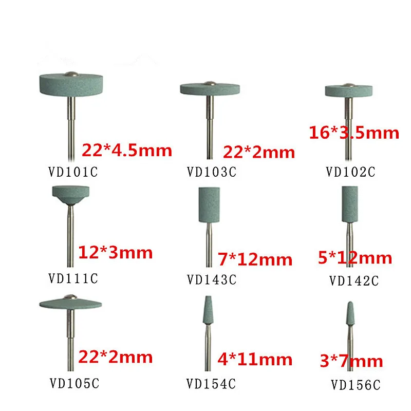 1 шт. стоматологические лабораторные керамические шлифовальные машины Алмазный