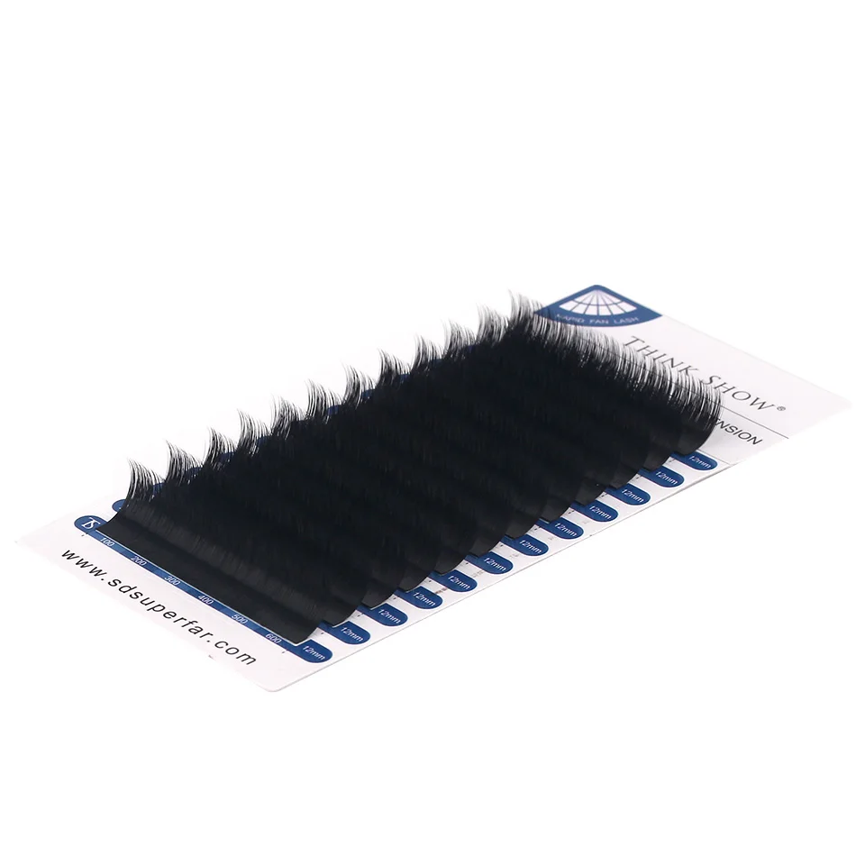 Самые популярные высококачественные легкие накладные ресницы Fana 1s цветущие