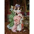 Diy Алмазная вышивка женщина Европейская суда сестры мозаика изображение полного бриллианта, вышивка крестиком на рисунке, для украшения