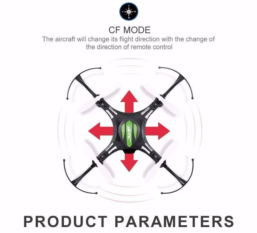 Мини-Дрон jjrc H8 RC Helicopterr 2,4G 4CH 6-осевой Квадрокоптер Безголовый режим Квадрокоптер один ключ возврата RC квадрокоптера RC Запчасти VS H36 H20