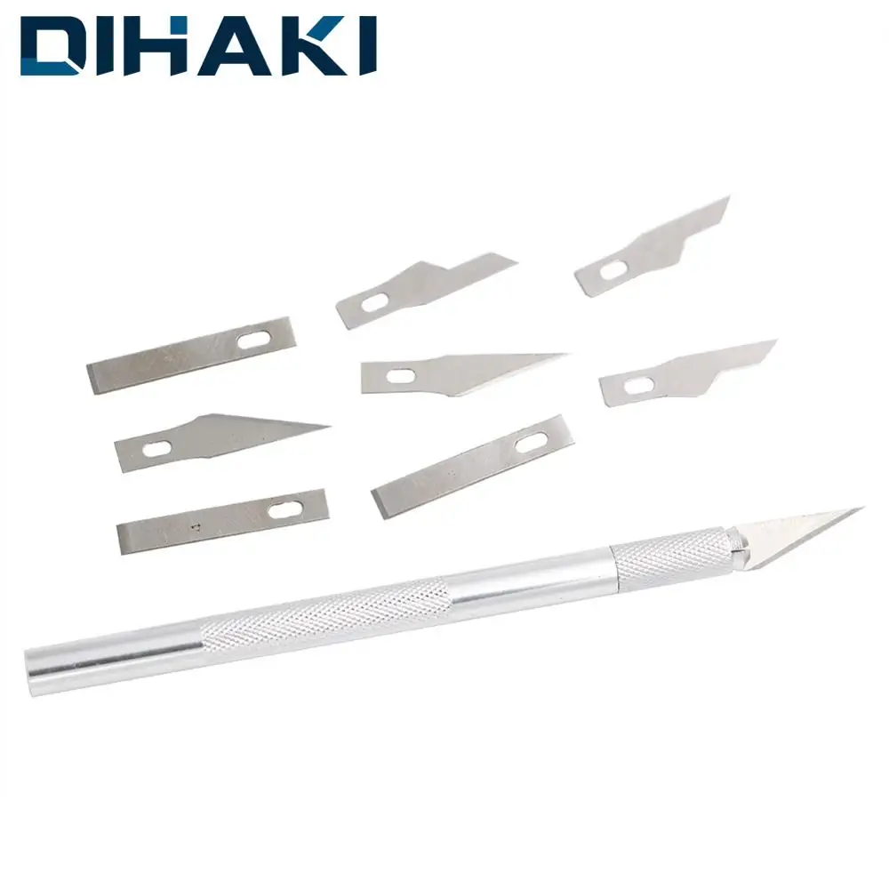 9 лезвий ремесло искусство резьба резка трафарет подсчет хобби модель ремонт