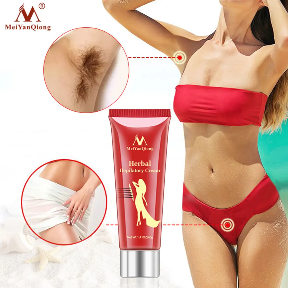 

Painless Depilatory Cream Mild And Not Irritating Care Gentle Herbal Hair Removal Cream Hair Growth Inhibitor Pore Dirt Armpit