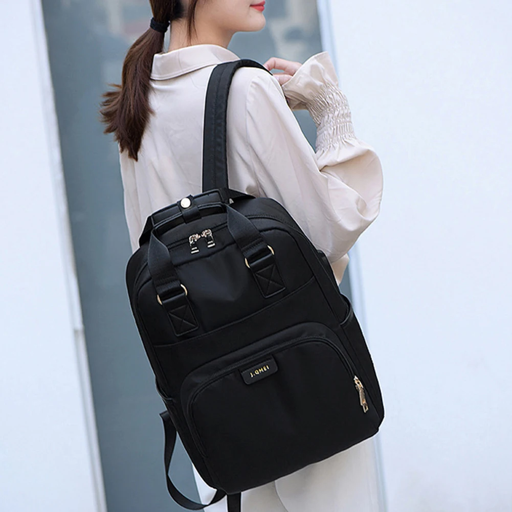 Водонепроницаемый повседневный рюкзак из ткани Оксфорд с USB зарядкой для