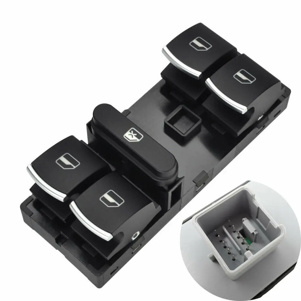 

Car Electric Master Window Switch Button For VW MAGOTAN Sagitar Golf MK5 MK6 GTI Rabbit Passat B6 CC 5ND 959 857