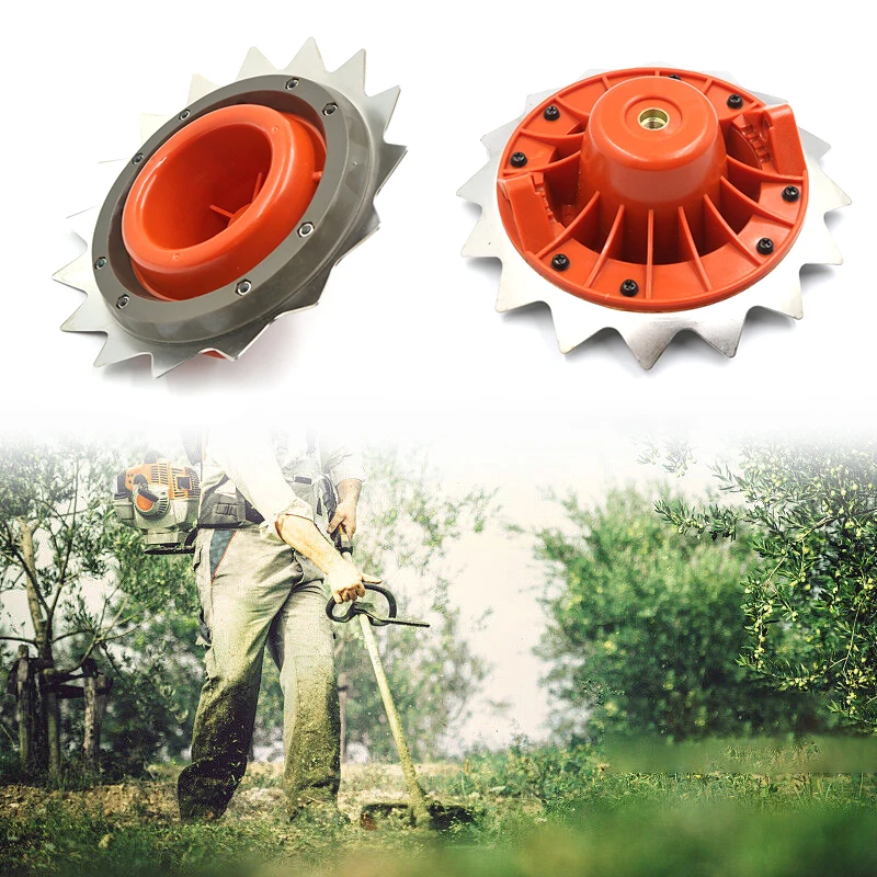

T Grass Trimmer Head Brush Cutter Blade Manganese Steel Mower Garden Lawn Machine Accessories Garden Power Tools