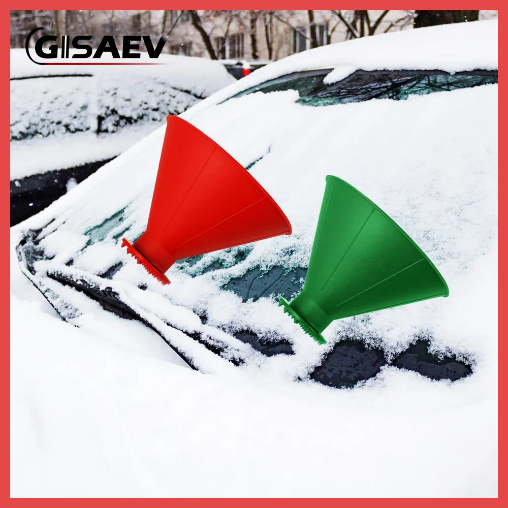 Scrape круглая Лопата для льда в форме конуса волшебное автомобильное окно лобовое