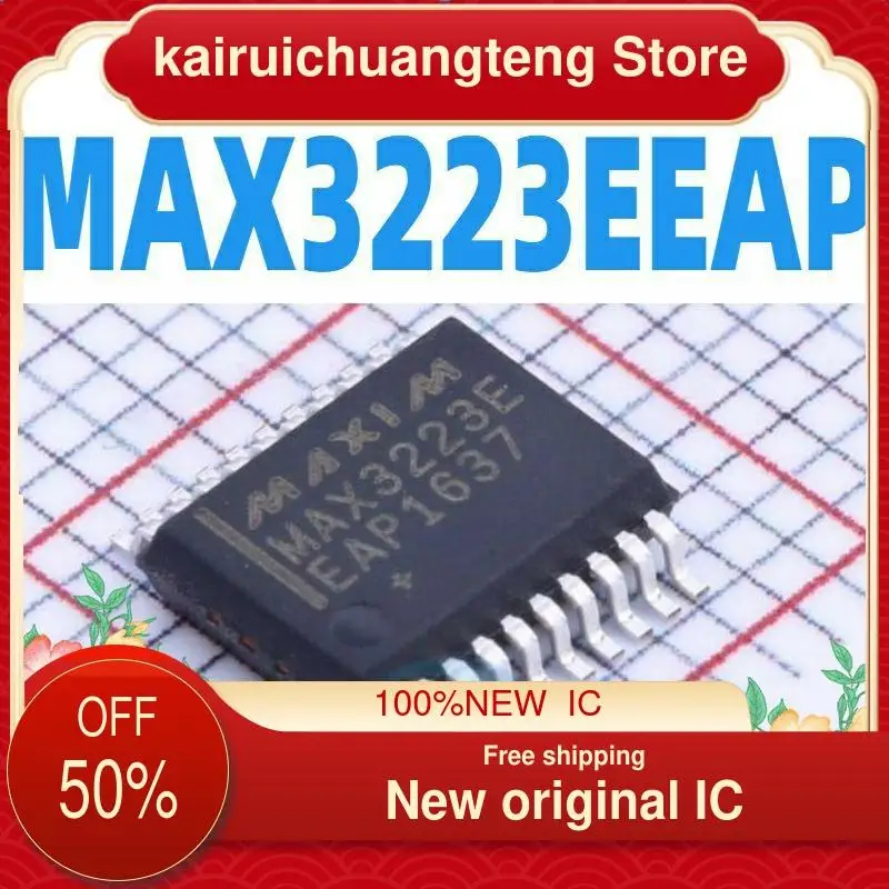 

(1 шт.) MAX3223EEAP SSOP20 новый оригинальный IC