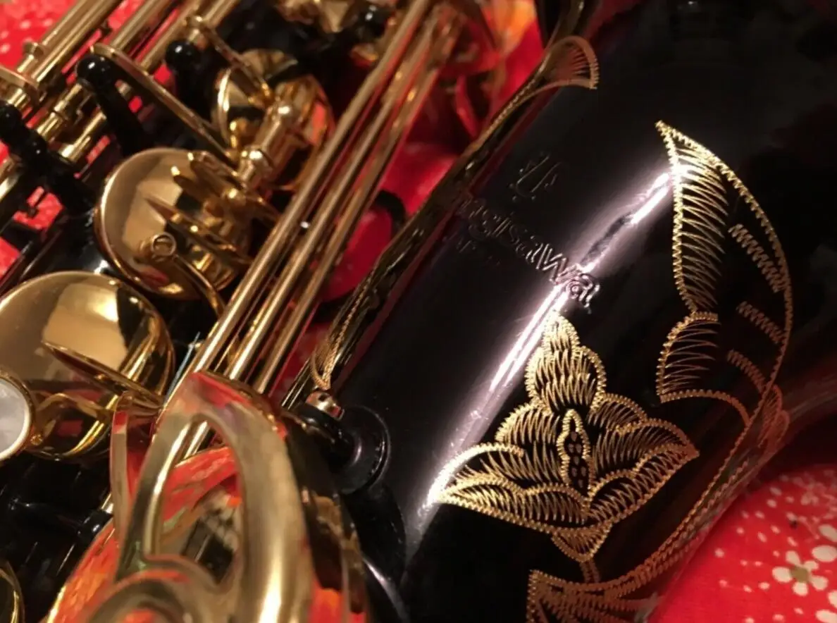 Саксофон альт саксофон Янагисава 991 черный Никель золото бемоль Eb с Чехол