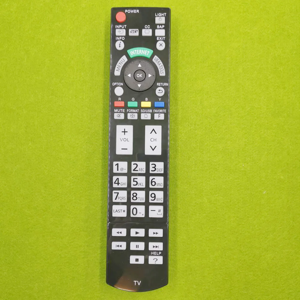 Пульт дистанционного управления N2QAYB000703 для Panasonic TC-P55ST50 TC-L55WT50 TC-P50ST50 LED TV