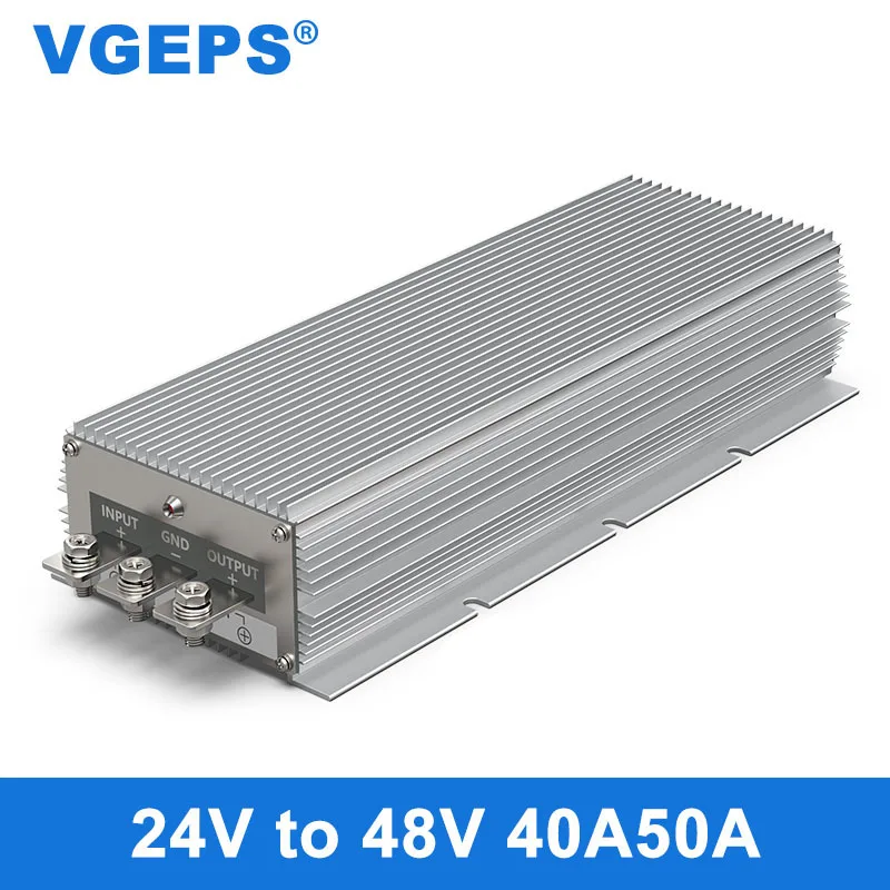 

24V to 48V high-power DC power converter 24V to 48V boost power module DC-DC regulator