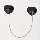 Женские сексуальные 1 пара жемчужные стразы покрытие сосков многоразовые грудные одежда силиконовая соска; Детские зубные кольца Стикини наклейки вкладыши для бюстгальтера грудь наклейки