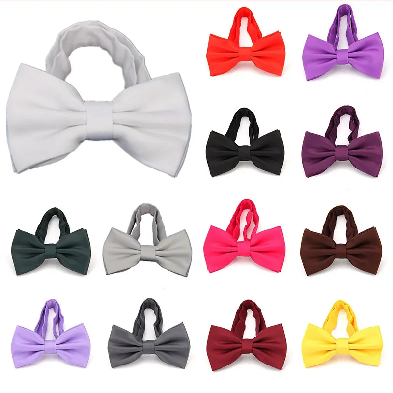 Новинка мужские классические галстуки-бабочки простые регулируемые Ретро стиль