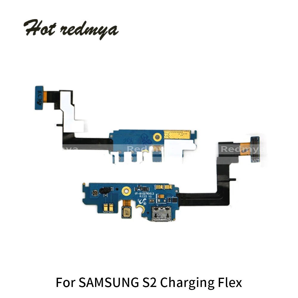 Для samsung Galaxy S2 i9100 GT usb зарядное устройство Порт док станция разъем микрофон с