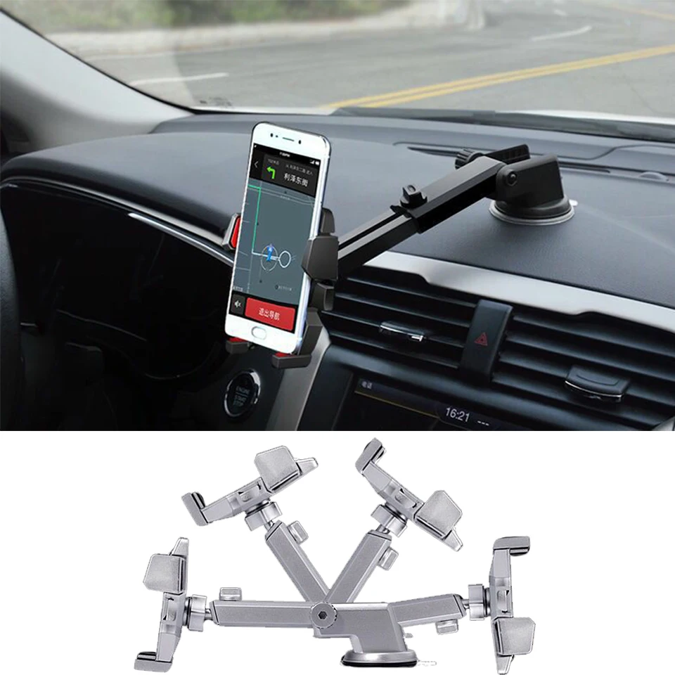 Rotation Sucker Car Mobile phone GPS navigation Holder For Chevrolet Cruze Aveo Opel Insignia Ssangyong kyron rexton Honda