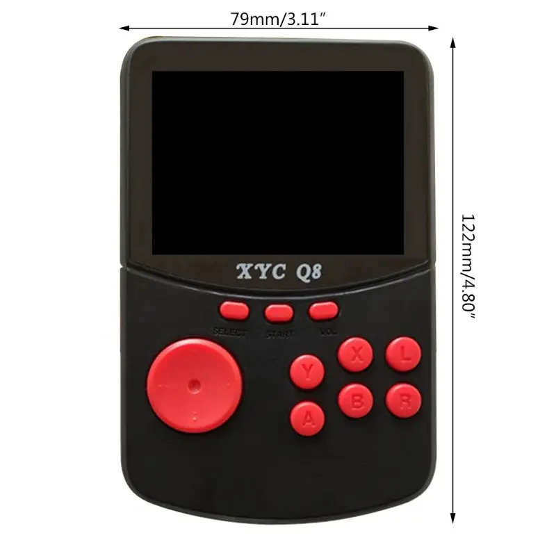 Ретро портативная консоль для видеоигр NES/SNES/MAME/MD/GBA XYC Q8 аркадная игра