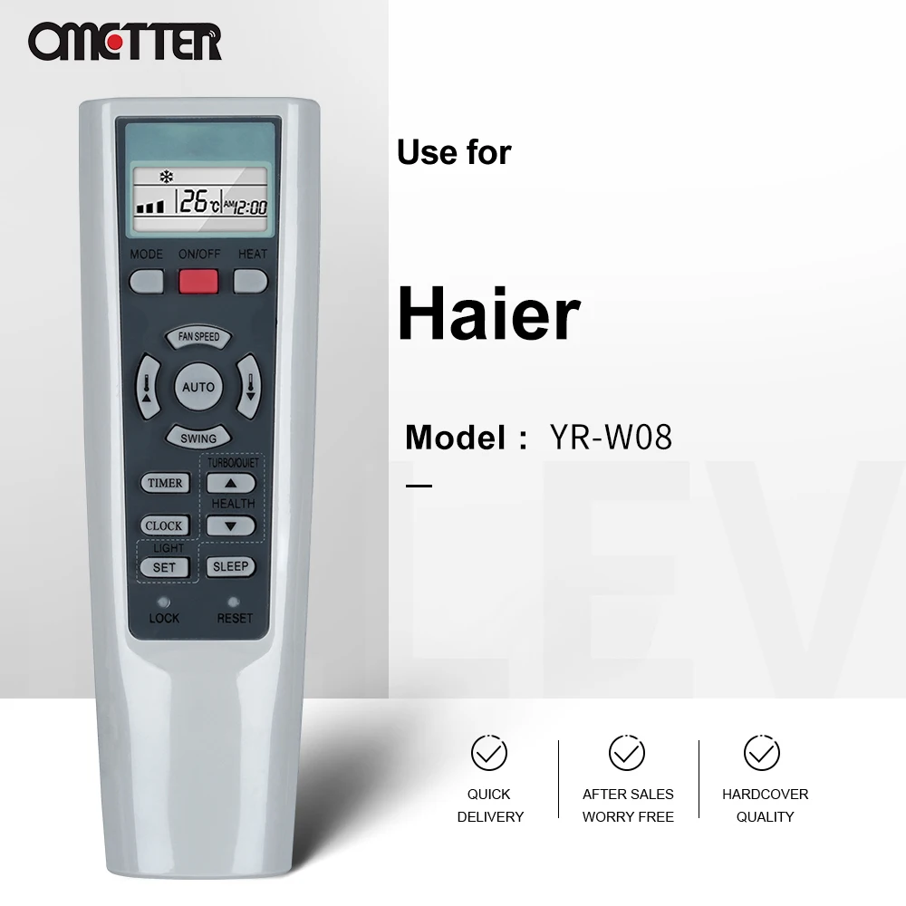 Подходит для Haier воздухокондиционер дистанционный пульт YR-W08 YL-W08 YR-W03 YR-W02 YR-W01 YR-W04